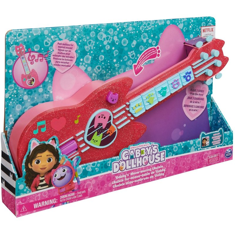 Gabby Et La Maison Magique Ukulele Interactif Gabby Et La Maison Magique