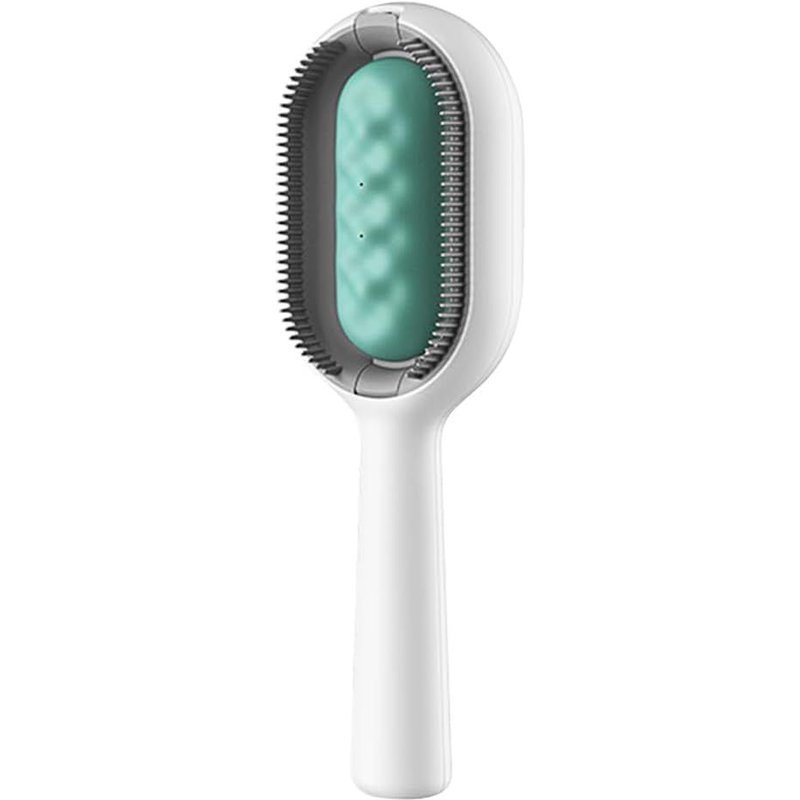 Universal Hair Removal Comb With Water Tank For Pets Multifunction Hair Removal Comb Hair Removal Comb (Blue Long Hair)