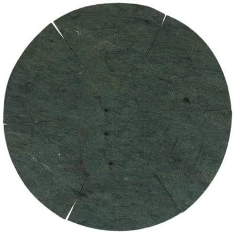 Karrma Doublure En Jute Pour Panier À Suspendre Vert 35,6 Cm X 4 Cm