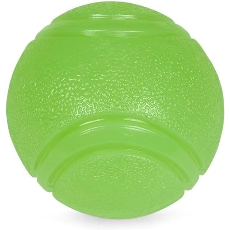 Outdoor Paws Glow In The Dark Dog Ball 6.5cm