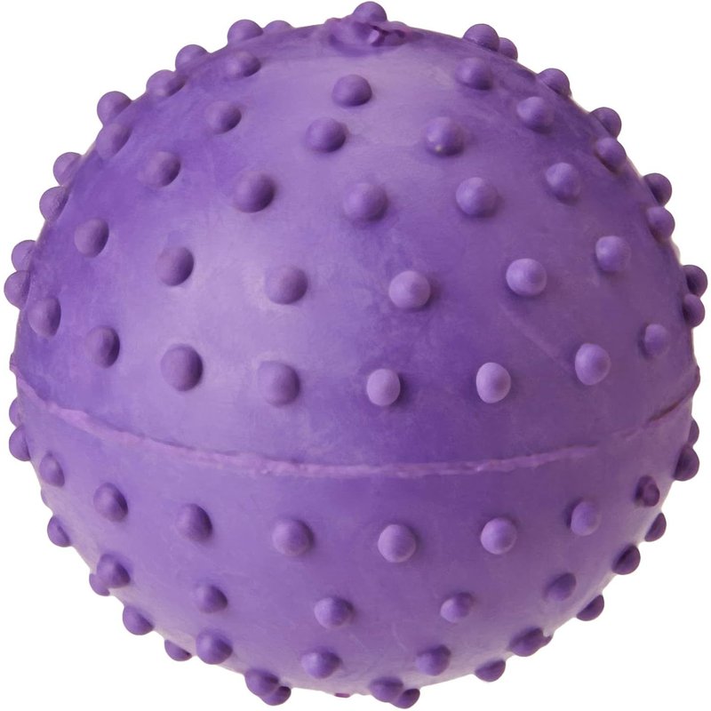 Classic For Dogs Spiky Ball With Bell,Purple,60 Mm