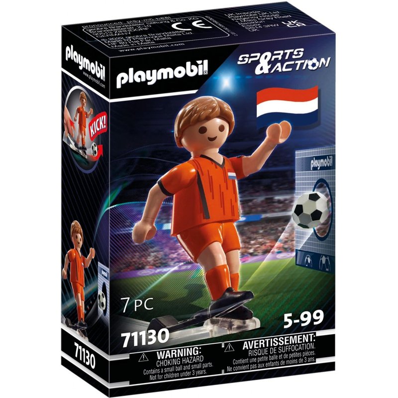 Playmobil 71130 - Joueur de football Néerlandais