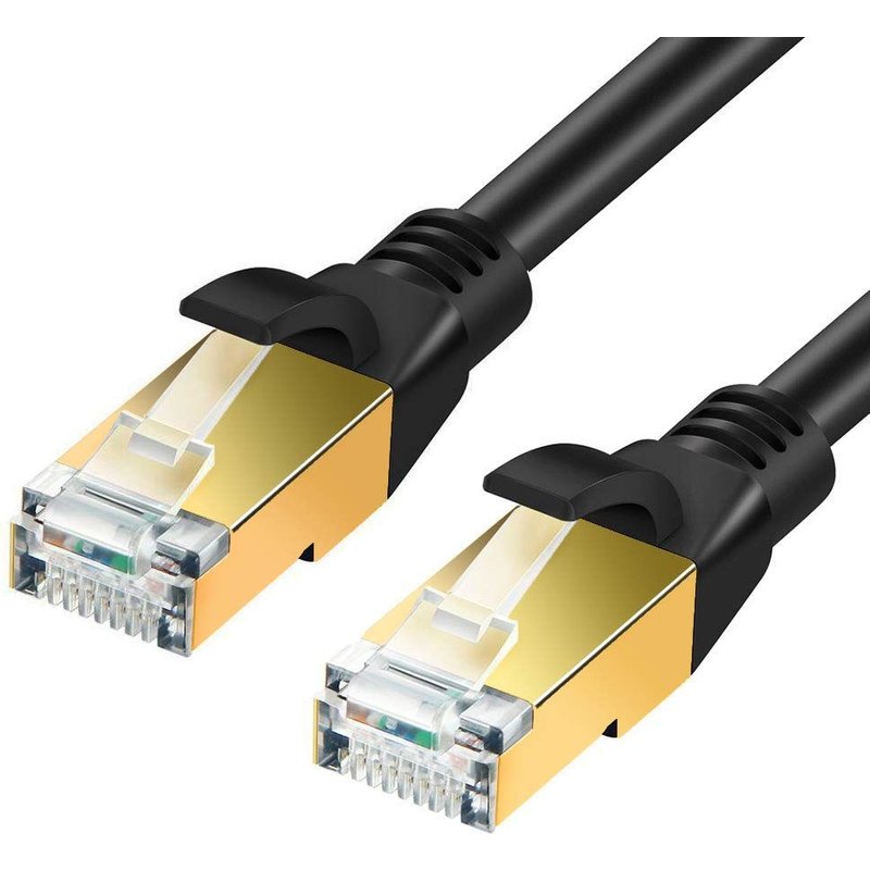 Cat 8 Ethernet Cable,RJ45 Network Ethernet LAN Cable 40Gbps 2000MHz (5M)