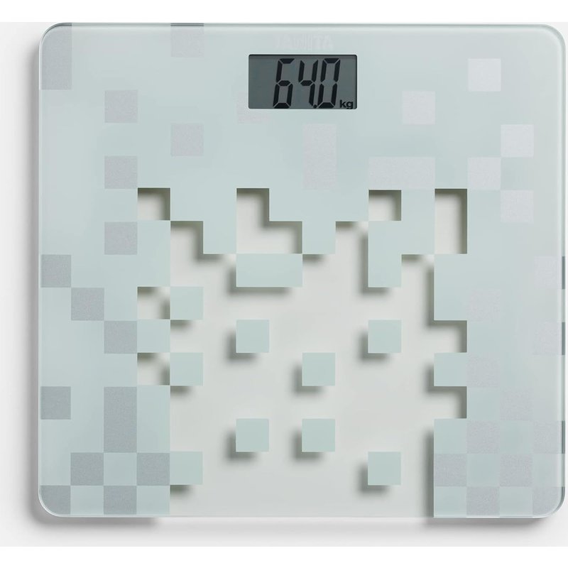 Hd-380 Pèse-Personne Numérique En Verre Design Blanc