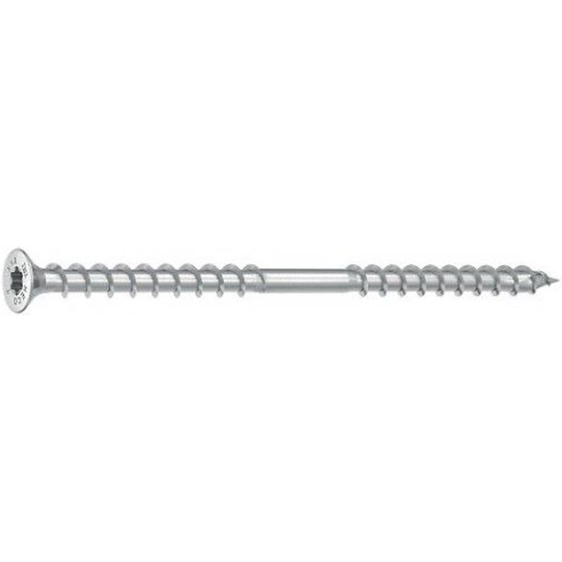 Vis à bois sarking HECO TOPIX PlusTherm -Torx -zinguées -double filetage -8X300mm HECO