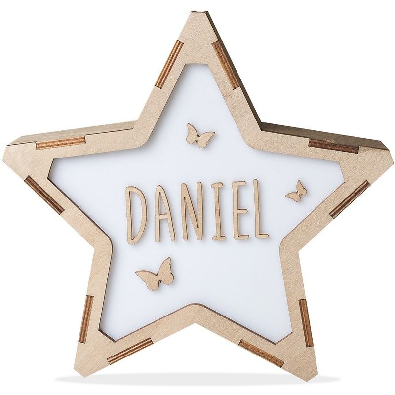 Etoile Lumineuse À Personnaliser