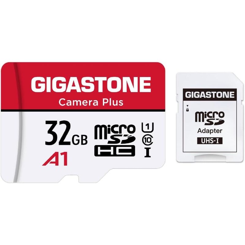 Carte Mémoire 32 Go Caméra Plus Série, Vitesse De Lecture Allant Jusqu'à 90 Mo/S. Idéal Pour Full Hd Vidéo Gopro Caméra Drone Android, U1 Carte Micro Sdhc Avec Mini Étui Et Adaptateur Sd.