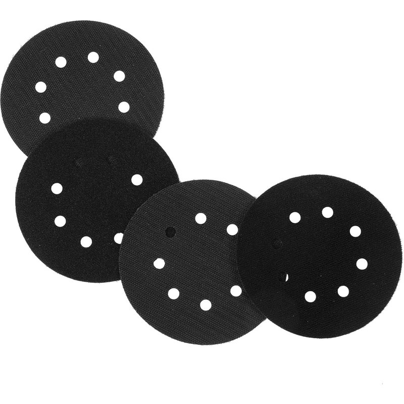 4 pièces de tampons de Protection de 5 Pouces 125mm 8 Trous pour Les Machines de Polissage et de ponçage pneumatiques et électriques