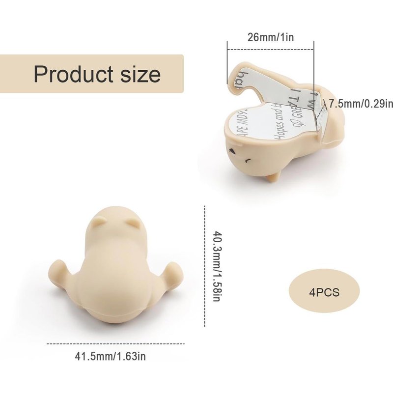Protection Coin De Table,4 Pièces Coins De Protection D Angles,Silicone Protection Coin Meuble,Élastique,Autocollant,Non Marquant,Pour Coins Meubles