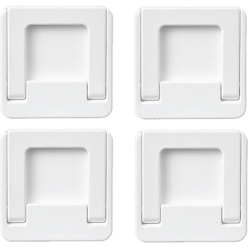 Bloque Porte Coulissante,4 Pièce Bloc Porte Securite Bebe,Serrure De Porte Coulissante Pour Bébé Avec Patin Adhésif,Peut Être Utilisé Comme Poignée De Tiroir,Poignée De Couvercle De Toilette