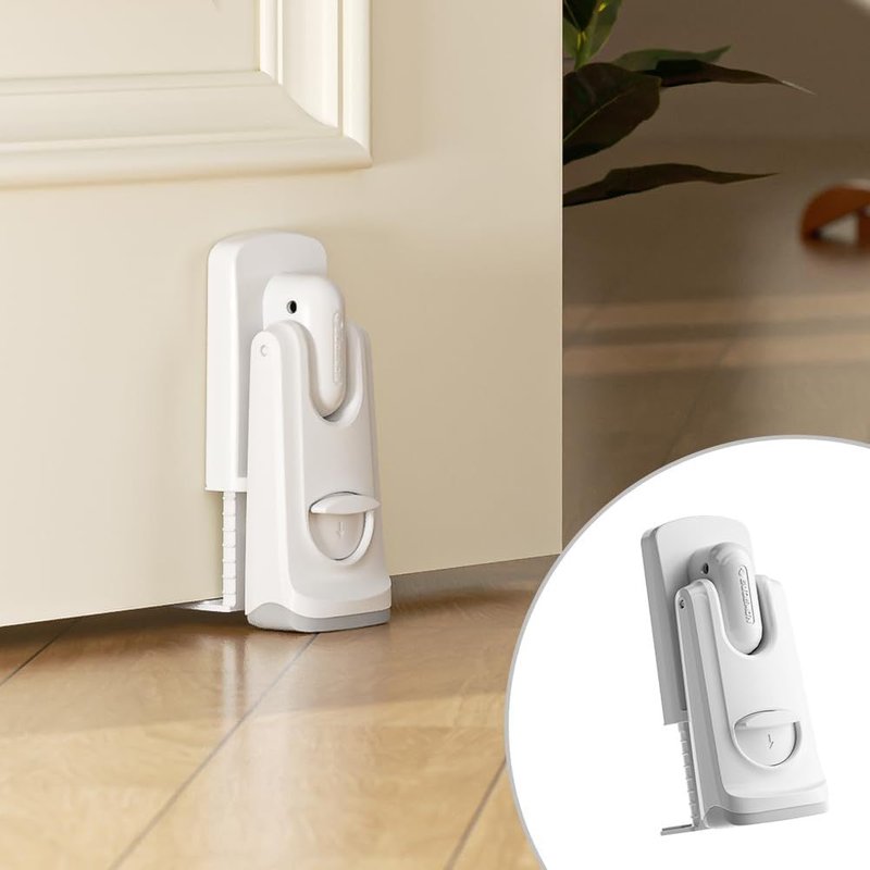 Butée De Porte De Sécurité Pour Bébé,Protège-Doigt Pour Enfant Et Butée De Porte Pour Animaux De Compagnie (2 Pièces)