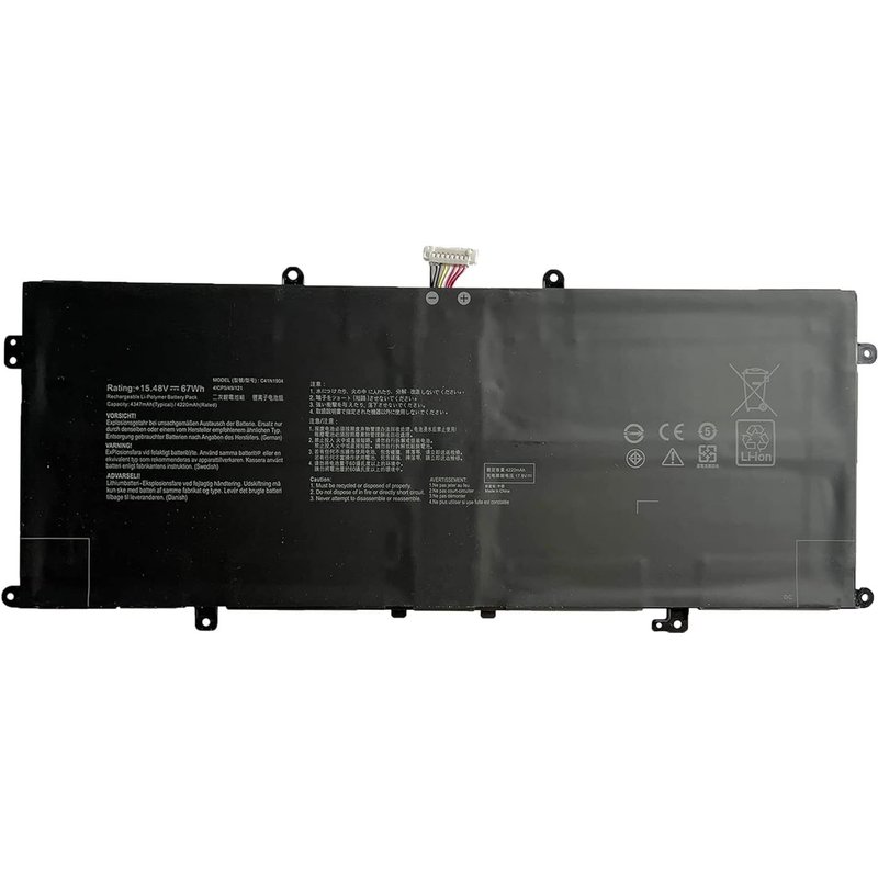 C41N1904 Laptop Battery for ASUS ZenBook 13 UX325EA UX325JA UM325UA UM325SA UX363EA UX363JA 14 UX425EA UX425UA UM425IA UX425JA S13 UX393EA VivoBook Book S14 S435EA C41N1904-1 67Wh