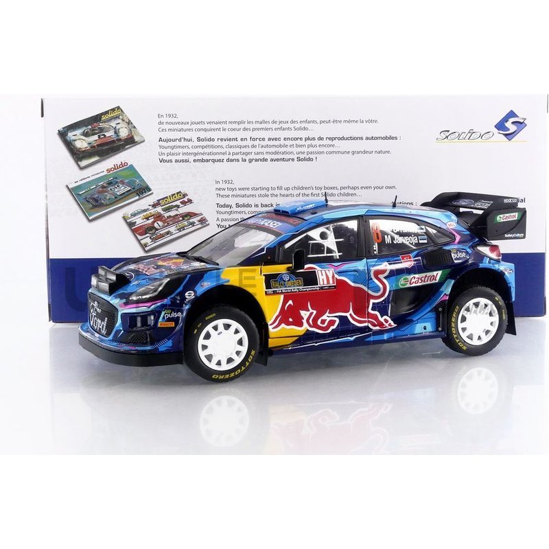 Solido 1/18 - Ford Puma Rally1 Hybrid - Rallye Suede 2023 1809503-Solido