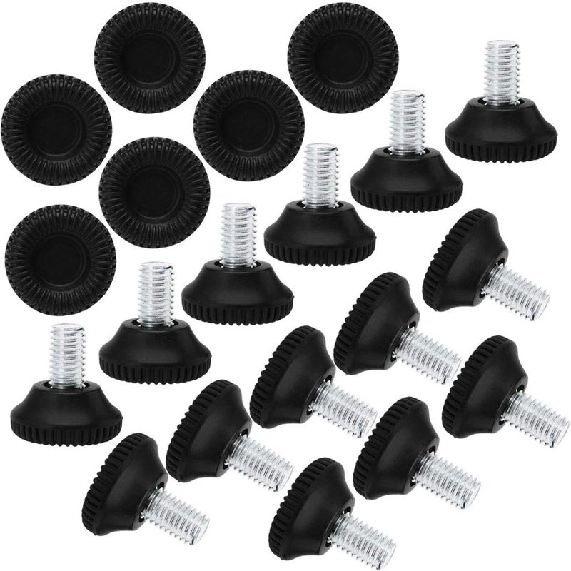 20pcs Adjustable Furniture Leveling Feet Adjustable Feet Furniture Pad Leg Table Leg Chair Base Protection Floor M10 X 15 X 30 Mm