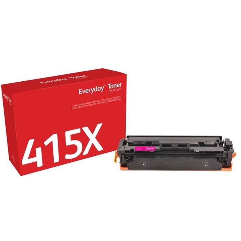 Xerox - À rendement élevé - magenta - compatible - cartouche de toner (alternative pour : HP 415X, HP W2033X) - pour HP Color LaserJet Enterprise MFP M480; LaserJet Managed E45028