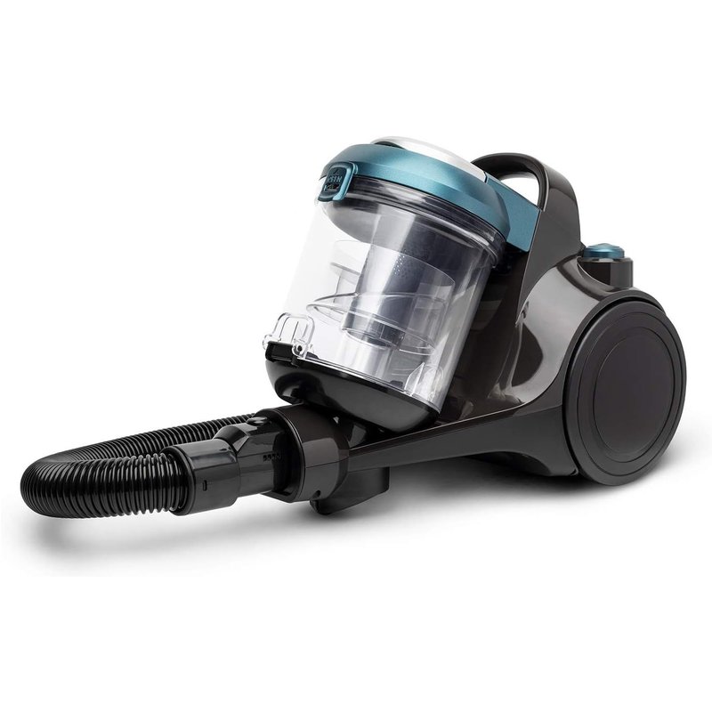 Aspirateur Sans Sac Multicyclonique Traineau Hkoenig Stc56 Ergonomique, Classe Énergétique Aaa, Filtre Hepa12, Silencieux, Puissant, Inclus Brosse, Suceur Plat 2 En 1, Brosse Tissu D'Ameublement