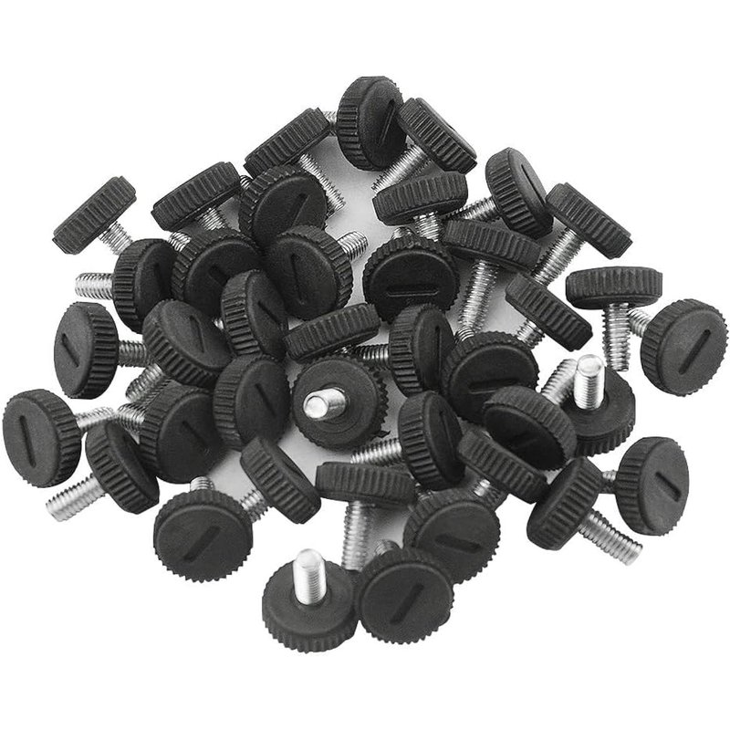 M6 Adjustable Furniture Legs 2 cm Leveling Feet for Table Chair Furniture Legs Screw on with Nuts (32 Pieces)