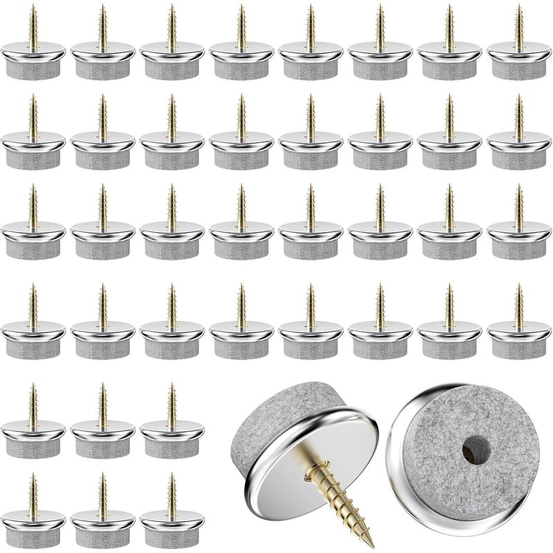 Maxentico Chair Pads (40 Pieces), Non-Slip Furniture Pads, Protective Pads, Furniture Pads, Felt Pads For Chairs, To Protect Table Legs Floors