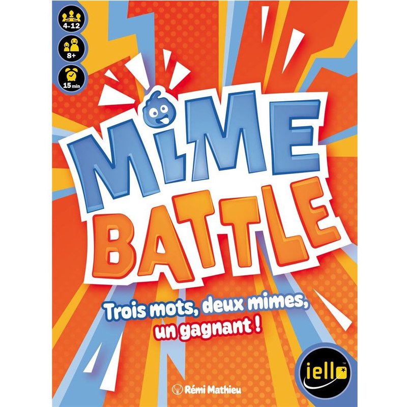 Jeu D Ambiance Iello Mime Battle