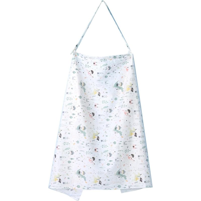 Couverture D'allaitement Pour Bébé,Couverture D'allaitement,Intimité Respirante,Avec Pneu Rigide Et Sangle Réglable,Couverture De Soins Multi-Usages Pour Les Mamans (Motif)