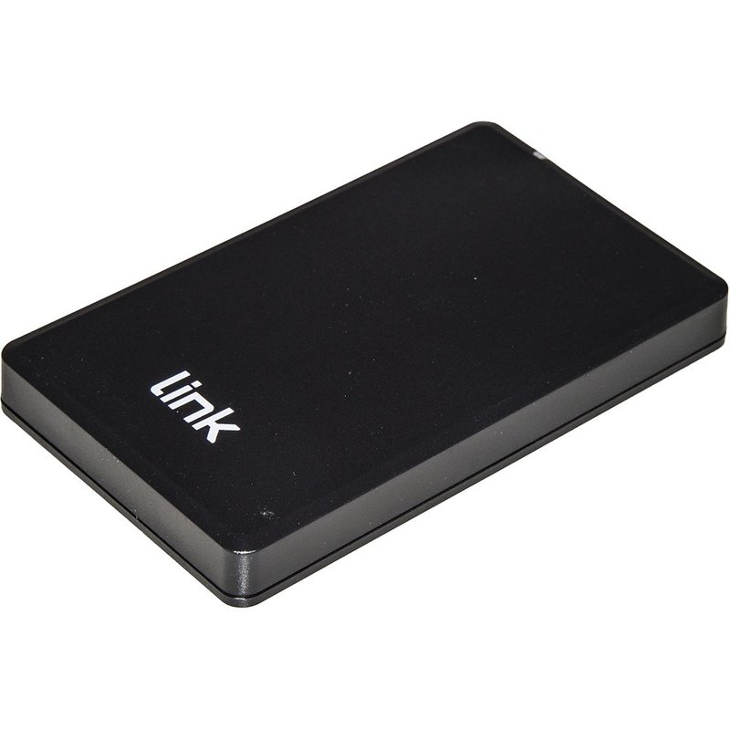 Link Accessori LKLOD252 Boîtier de disques de stockage Boîtier HDD Noir 2.5