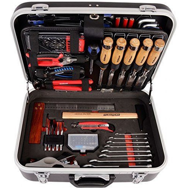 Projahn 8684 Boite à outils de menuisier 92 pièces