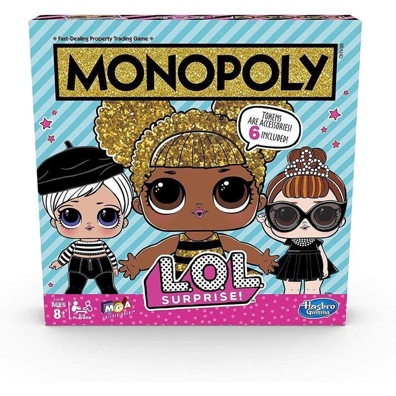 Monopoly Game: L.O.L. Surprenez ! Jeu De Société Édition Pour Enfants De 8 Ans Et Plus - Version Anglaise