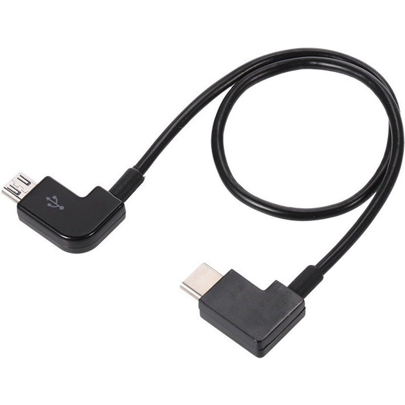 Câble De Télécommande Usb C Vers Micro Usb Pour Mavic Mini/Mini Se/2 Pro/Zoom/Air/Pro/Spark 30 Cm