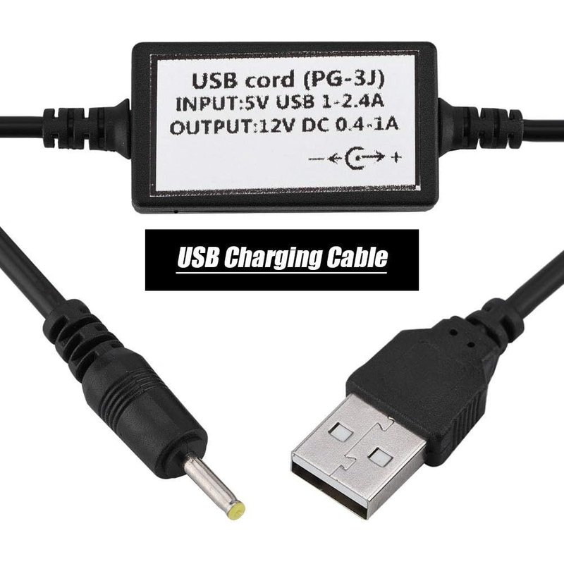 Chargeur de câble de charge USB pour Kenwood TH-F6,TH-F6A,TH-F6E,TH-F7,TH-F7E,TH-F7A,TH-D7,TH-D7A,TH-D7E,TH-G71,TH-G71E,TH-G71A,TH-K4,TH-K4A,TH-K4E,TH-K2,TH-K2A,TH-K2E,TH-K2AT,
