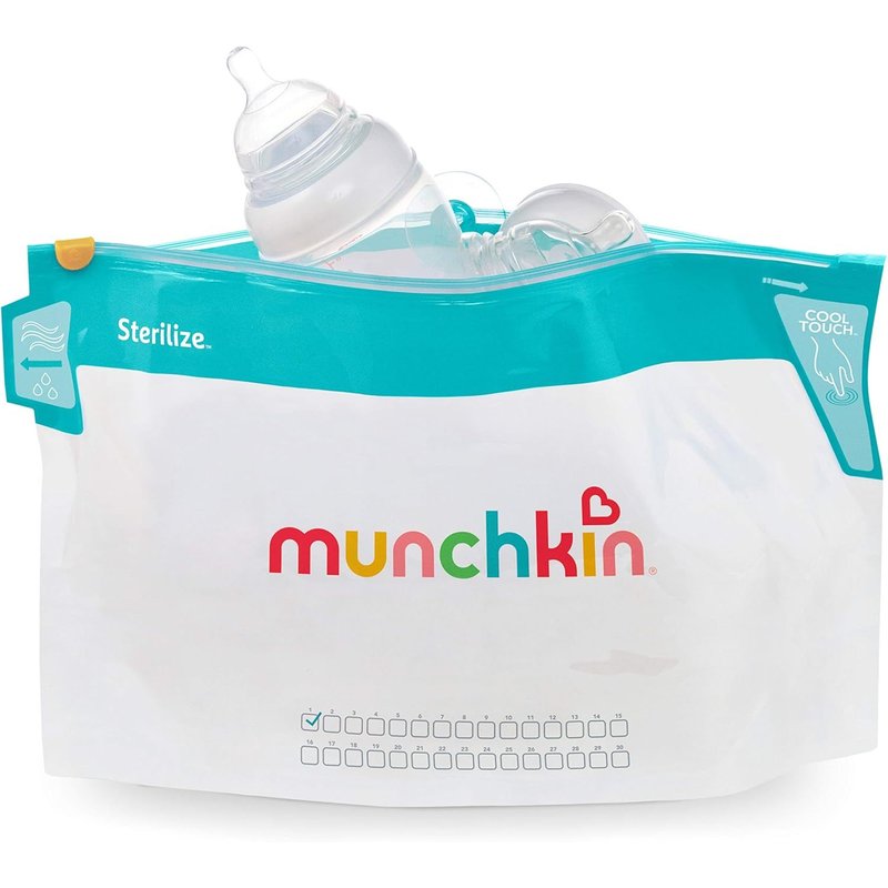 Cool Touch Microwave Steriliser BagsBaby Bottle Teat & Dummy Steriliser6 Reusable Baby Steriliser BagsCold Water Steriliser & Sterilising Unit AlternativeMini Travel Steriliser