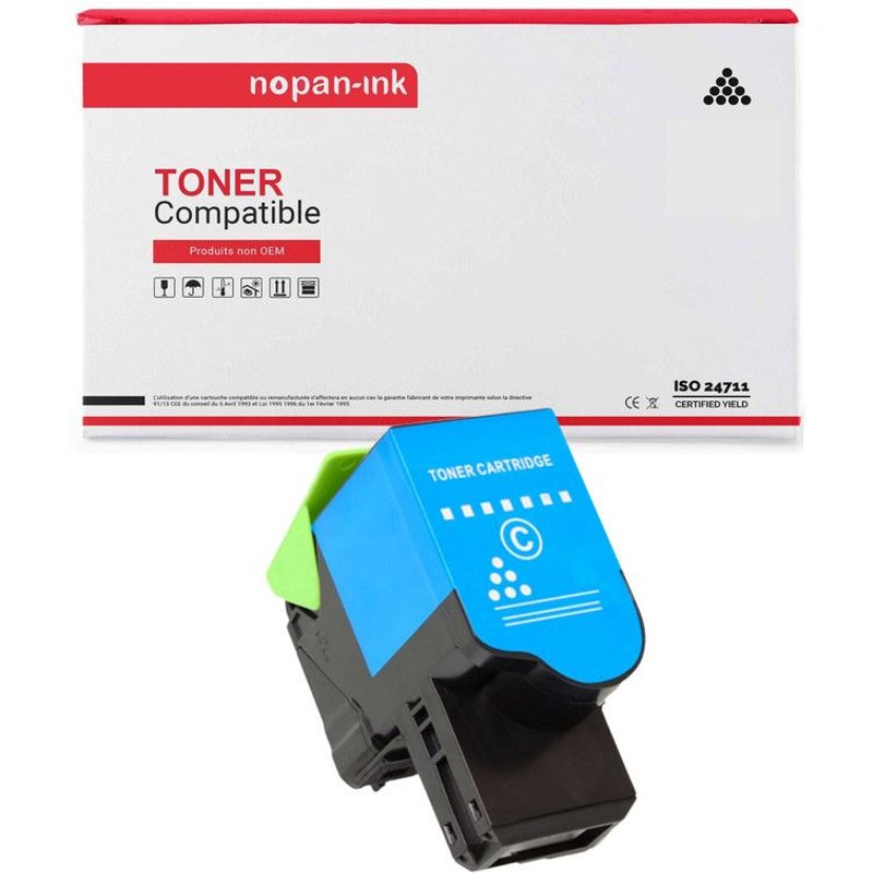 1 Toner pour XEROX C310/C315 C310XL C315XL Cyan 5500 Pages avec C 310, C 315.