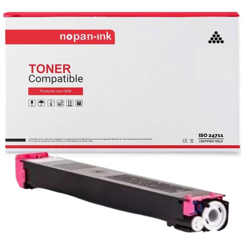 1 Toner pour SHARP MX36 MX-36 Magenta 15000 Pages avec MX 2610N, MX 2615N, MX 2640N, MX 3110N, MX 3115N, MX 3140N, MX 3610N, MX 3640N