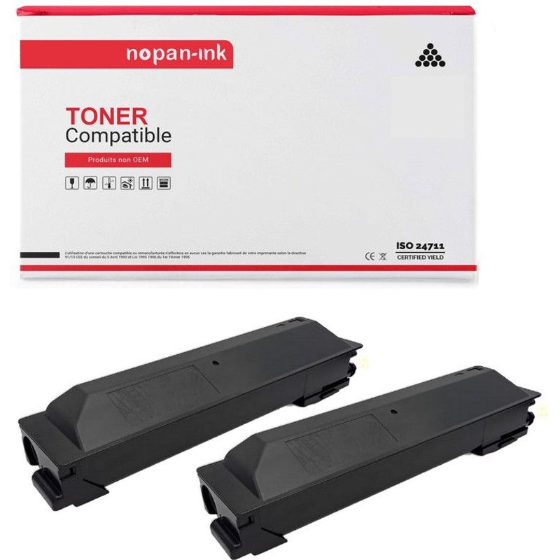 2 Toner pour UTAX 1T02R50UT0 Black 12000 Pages avec Triumph-Adler 350Ci Utax 350Ci