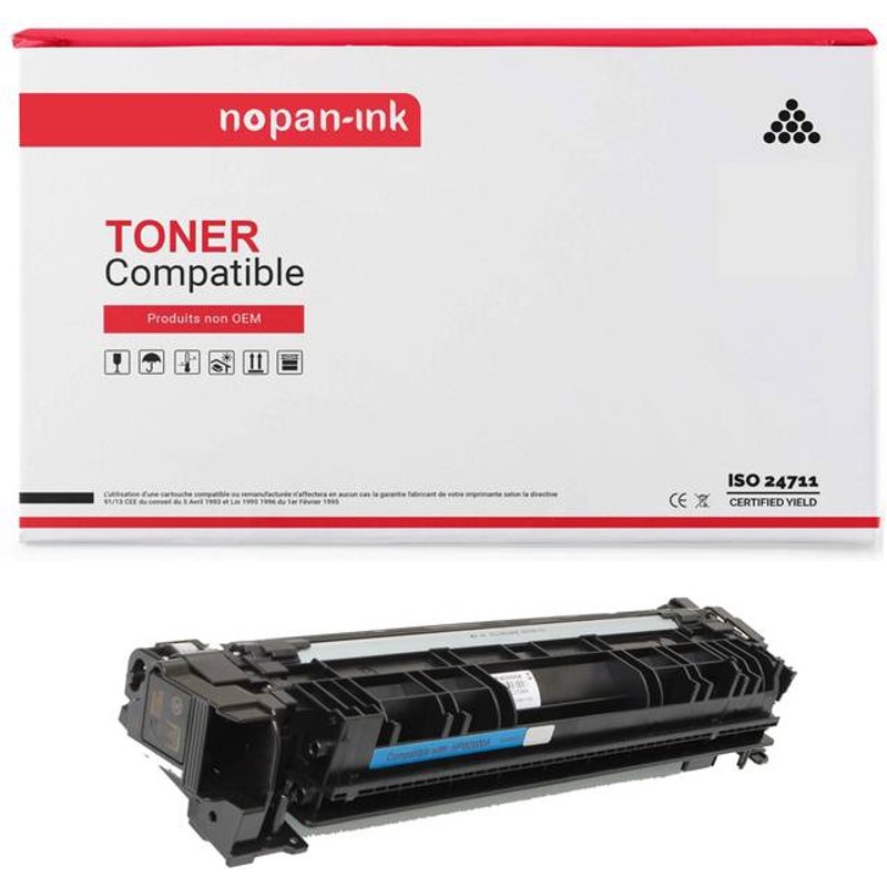 1 Toner pour HP W2011A Cyan 13.000 Pages avec LaserJet Tank 1504w, LaserJet Tank 2504dw, LaserJet Tank MFP 1604w, LaserJet Tank MFP 2604dw, LaserJet Tank MFP 2604sdw.