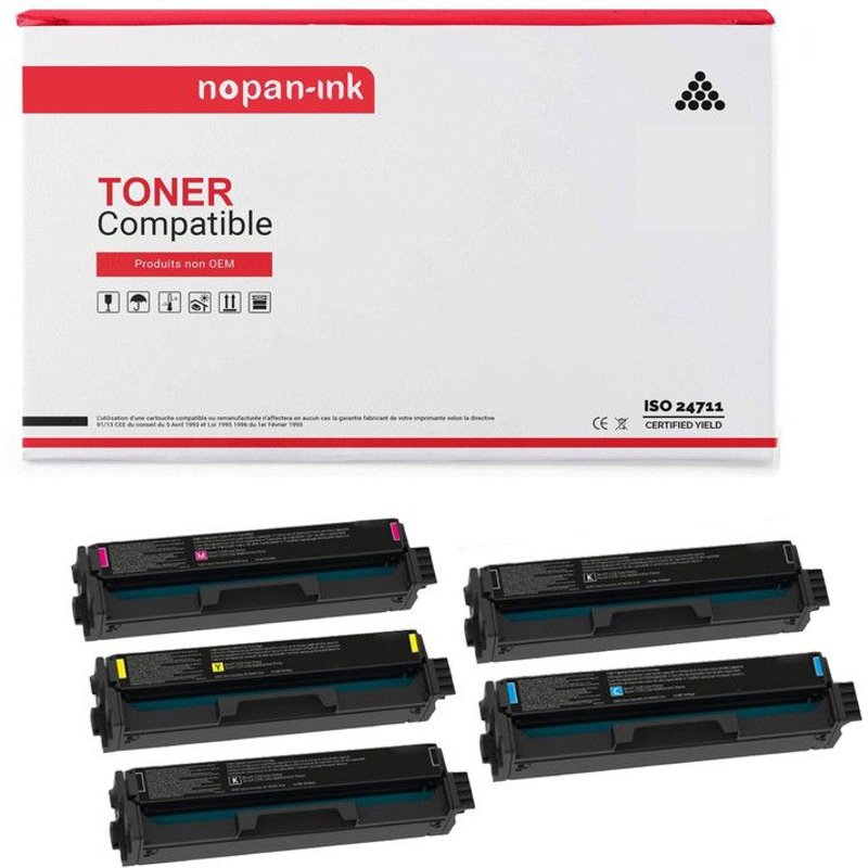 5 Toner pour XEROX C230/C235 Multi-couleurs 3000/2500 Pages avec C 230, C 235