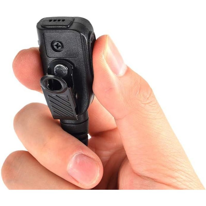 Oreillette pour talkie-walkie en forme de G compatible avec Hytera HYT PD600 PD602 PD605 PD662 PD665 PD680 PD682 PD685 X1e X1p Radio bidirectionnelle