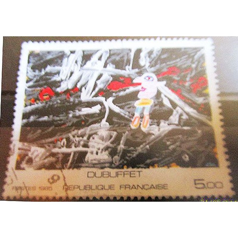 1985. F2381: J. Dubuffet.