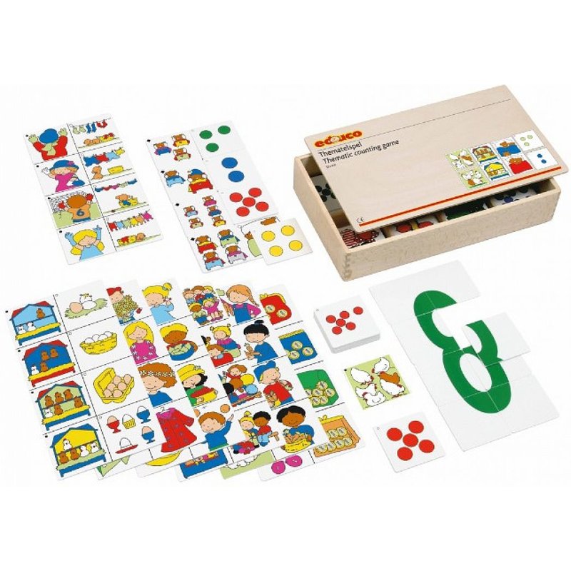 Jeu De Comptes À Thèmes Educo - Jeu Montessori