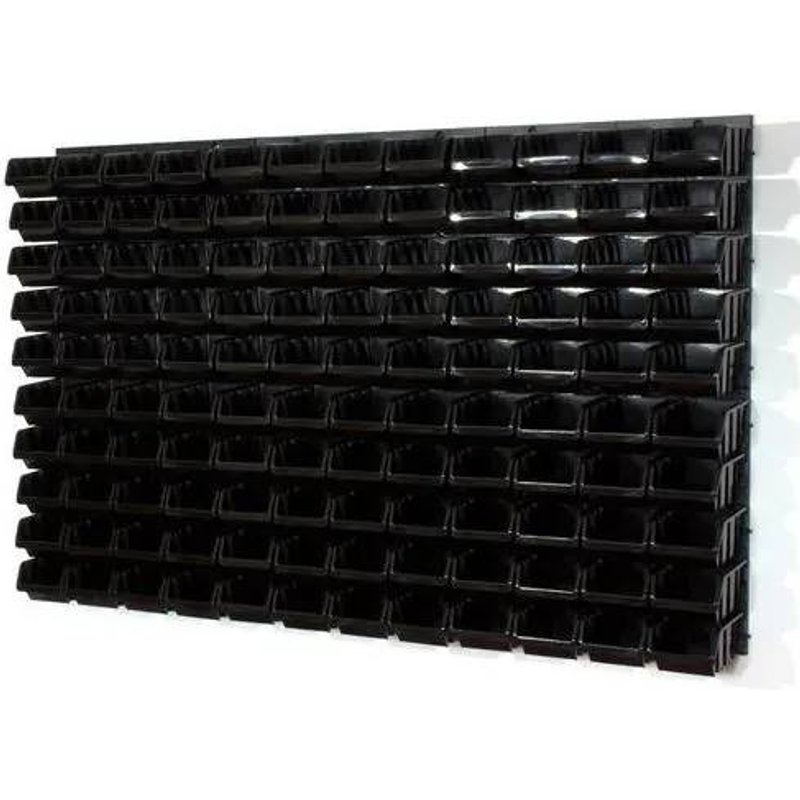 Table d'atelier pour outils 120 x 80 cm 120 bacs