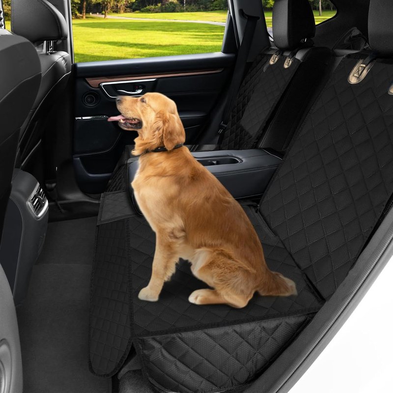 Subzonal-Couverture Pour Chien Pour Siège Arrière De Voiture Avec Isofix Pour Siège Enfant - Imperméable, Antidérapante, Résistante Aux Rayures - Protection Arrière Universelle