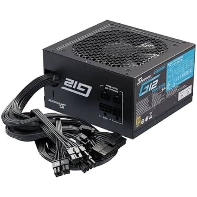 Alimentation ATX - SEASONIC - G12 GM - 750W - Noir - 1,85kg