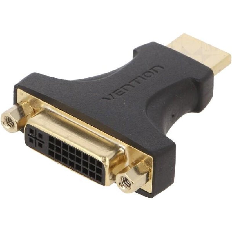 Adaptateur HDMI 1.4 prise male DVI-I -24-5- femelle - noir