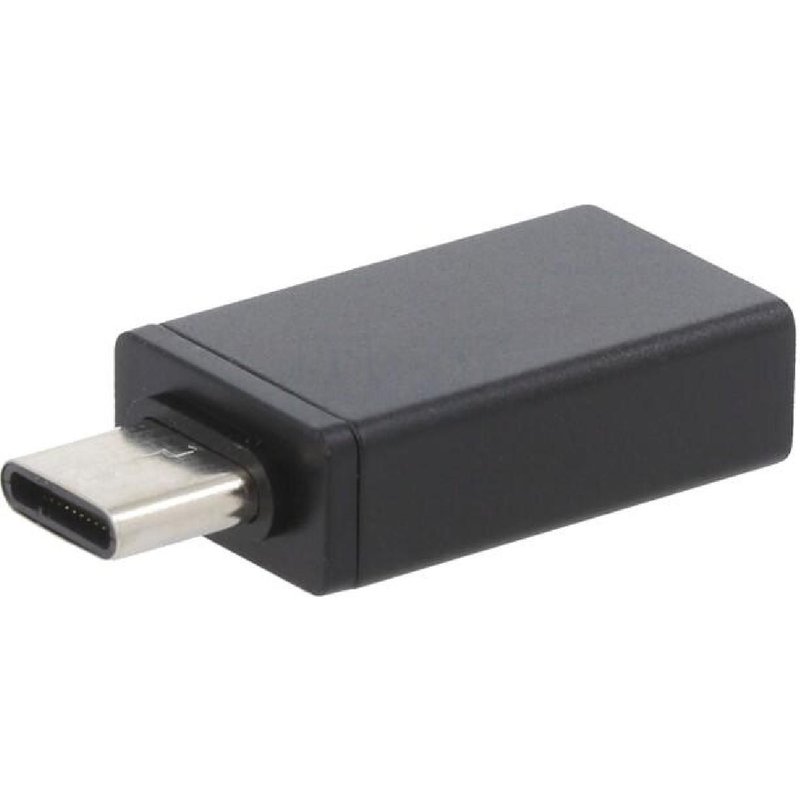 Adaptateur USB 3.0 USB A femelle vers USB C male noir Cablexpert