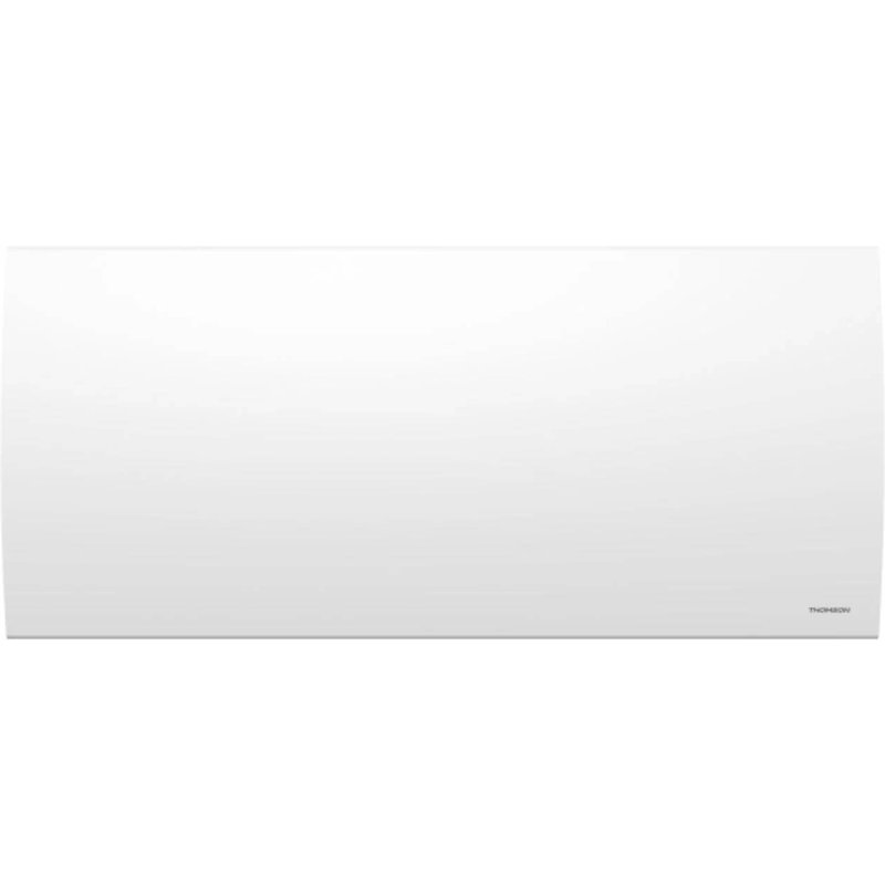 Radiateur électrique fixe à inertie sèche céramique avec thermostat interchangeable 2000W THOMSON CLEO horizontal blanc