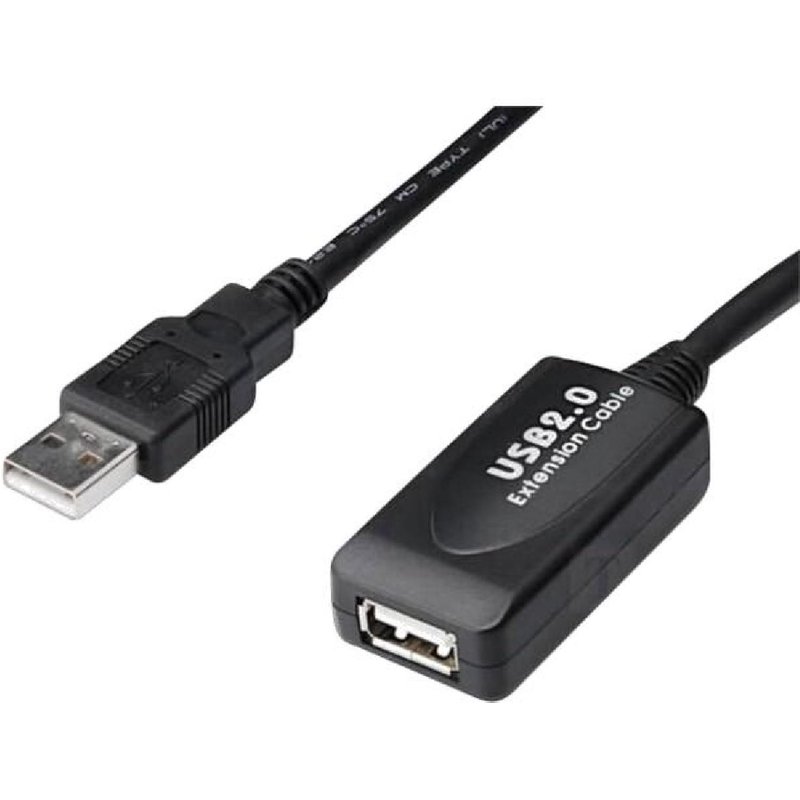 Cable USB 2.0 USB A femelle vers USB A male 20m