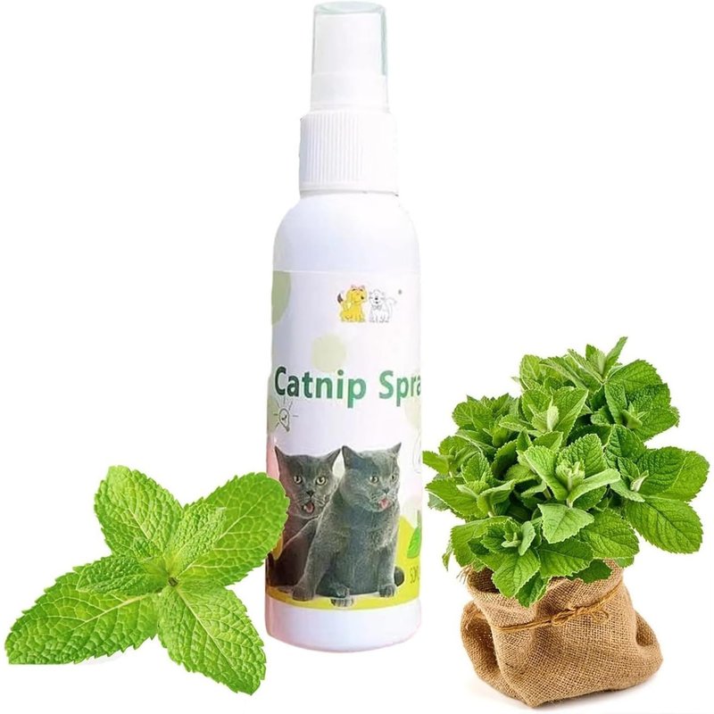 Subzonal-Herbe À Chat Spray,Spray D'herbe À Chat,Herbal Cat Joy Spray,Espace De Vie Heureux Pour Votre Chats,100% Naturel,50ml