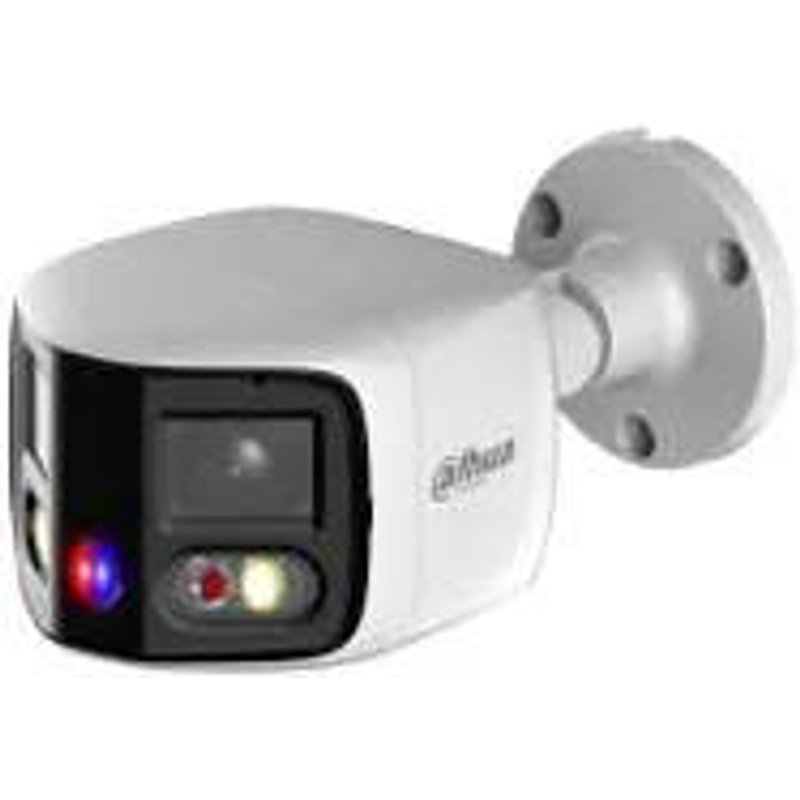DAHUA Caméra IP bullet 8 MP FF 2.8 mm IR 25m PoE TIOC 2.0/Panoramique 180° IA WizSense - IPC-PFW3849SP-A180-E2-AS-PV-0280B