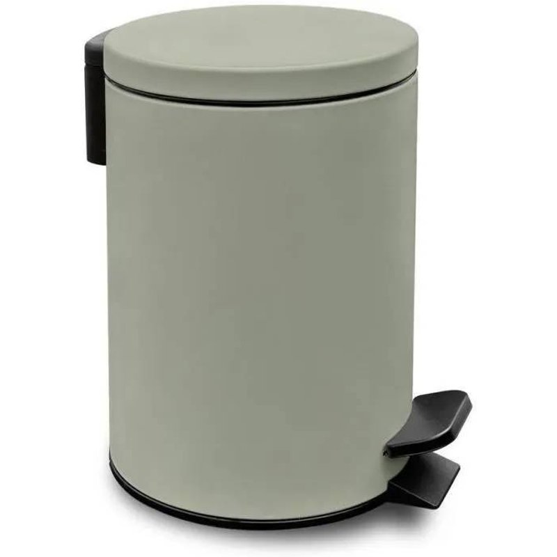 Poubelle de SDB - TODAY - UTILITY - 3 L - Ø 17 x x H 25 cm - Polypropylène - Soft Green