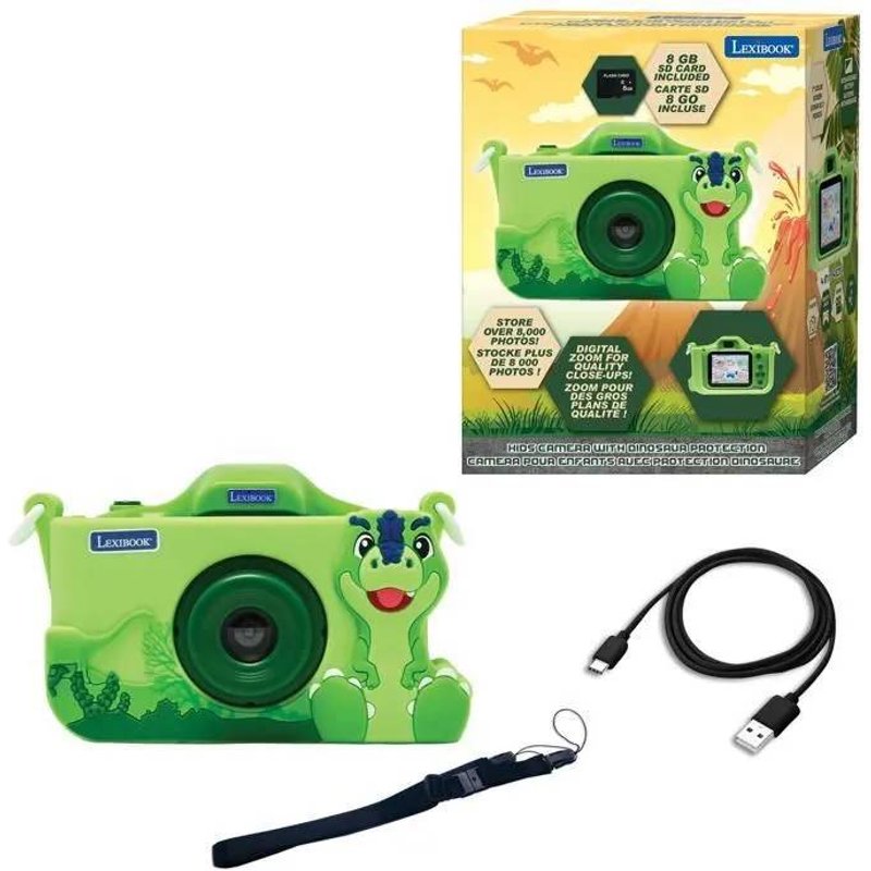 Camera pour enfants avec protection Dinosaure