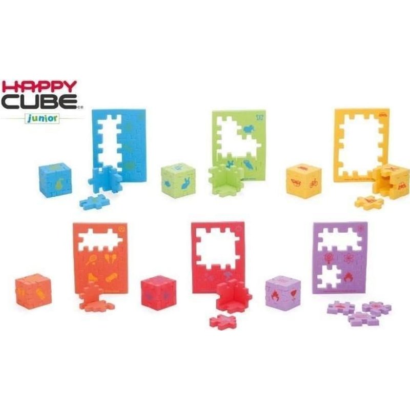 Smart Games Happy Cube Junior (mélange de couleurs)